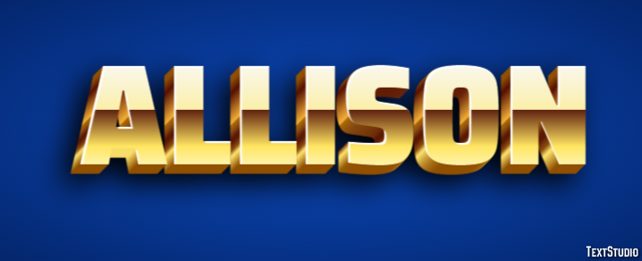 Allison Text Effect