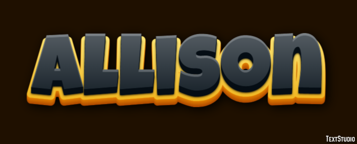 Allison Text Effect