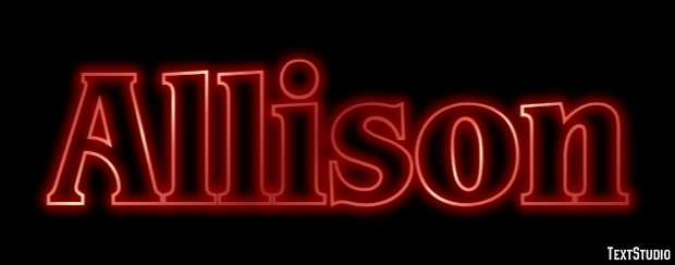 Allison Эффект текста