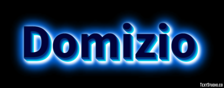 Domizio Effetto testo