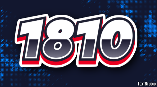 1810 Text Effect