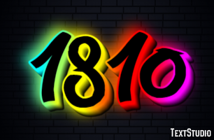1810 Texteffekt