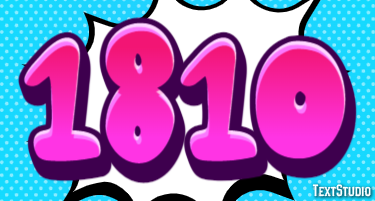1810 Text Effect