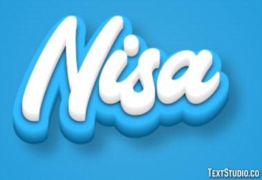 Nisa テキスト効果