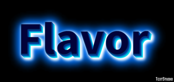 Flavor Metin Efekti