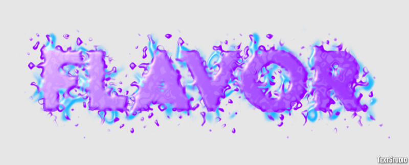 Flavor Metin Efekti
