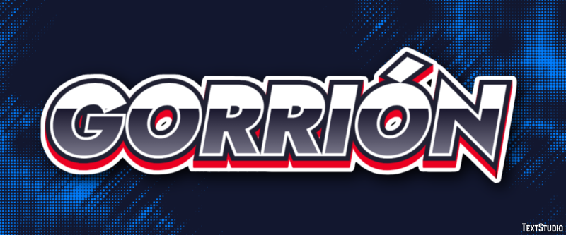 Gorrión Текстовый эффект