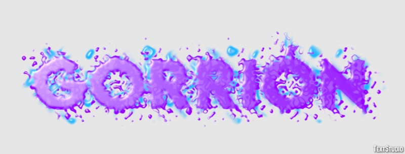 Gorrión Text Effect