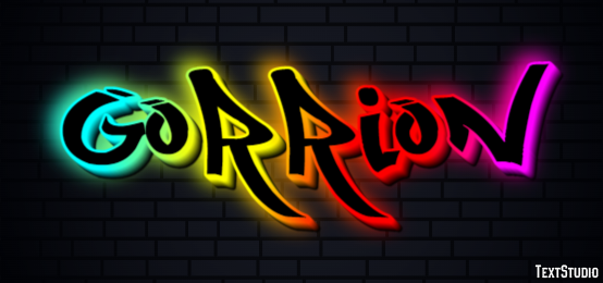 Gorrión Текстовый эффект