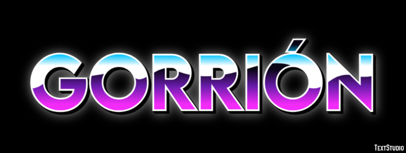 Gorrión Efecto de Texto