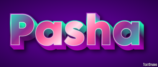 Pasha Text Effect