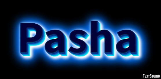 Pasha Text effect