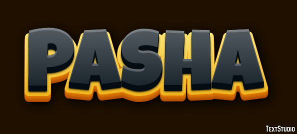 Pasha Text effect