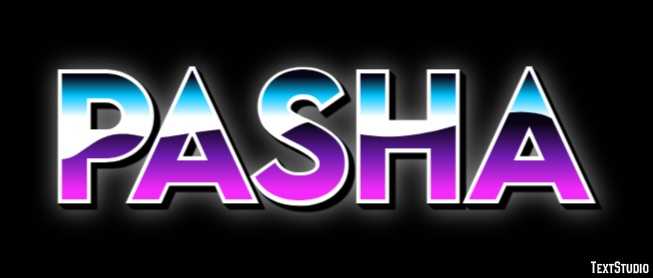 Pasha Text Effect