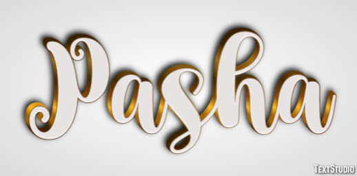 Pasha Text Effect