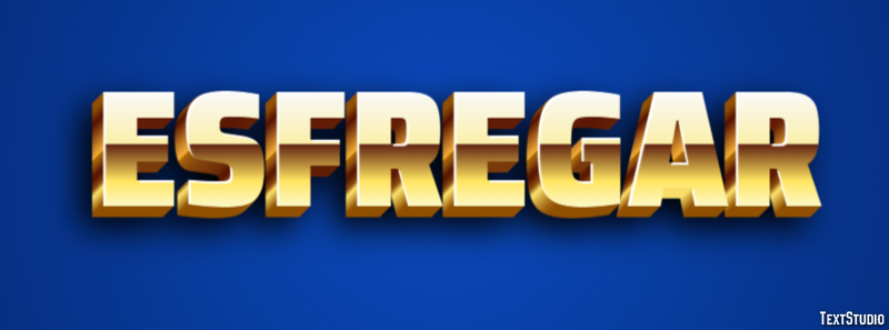 Esfregar Efecto de Texto