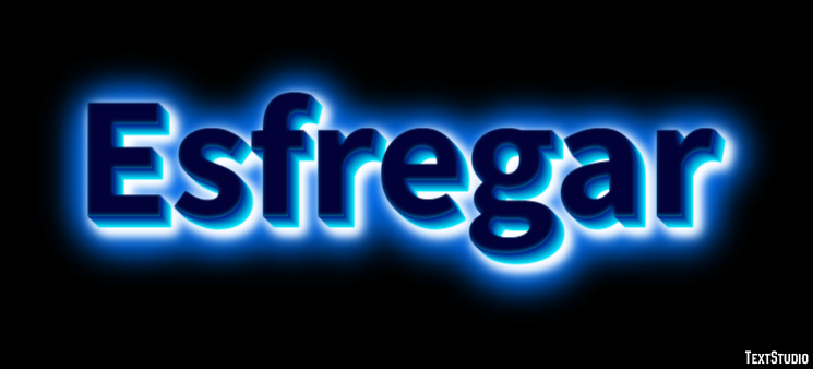 Esfregar Effetto testo