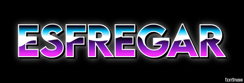 Esfregar Efecto de Texto