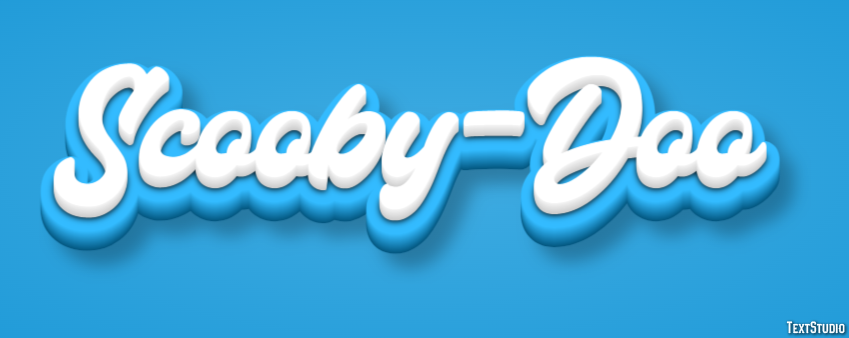 Scooby-Doo Text Effect