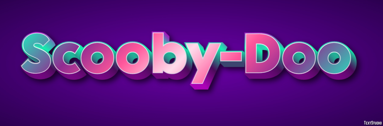 Scooby-Doo Text Effect