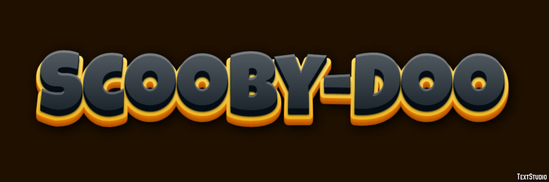 Scooby-Doo Text effect