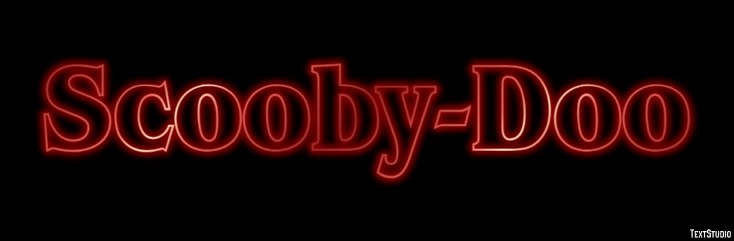 Scooby-Doo Text effect