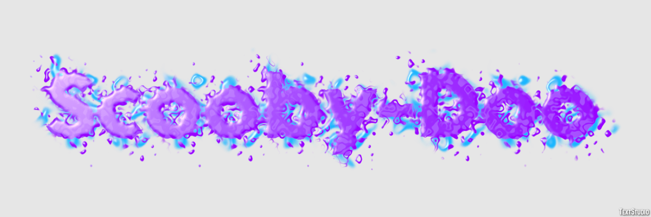 Scooby-Doo Text Effect
