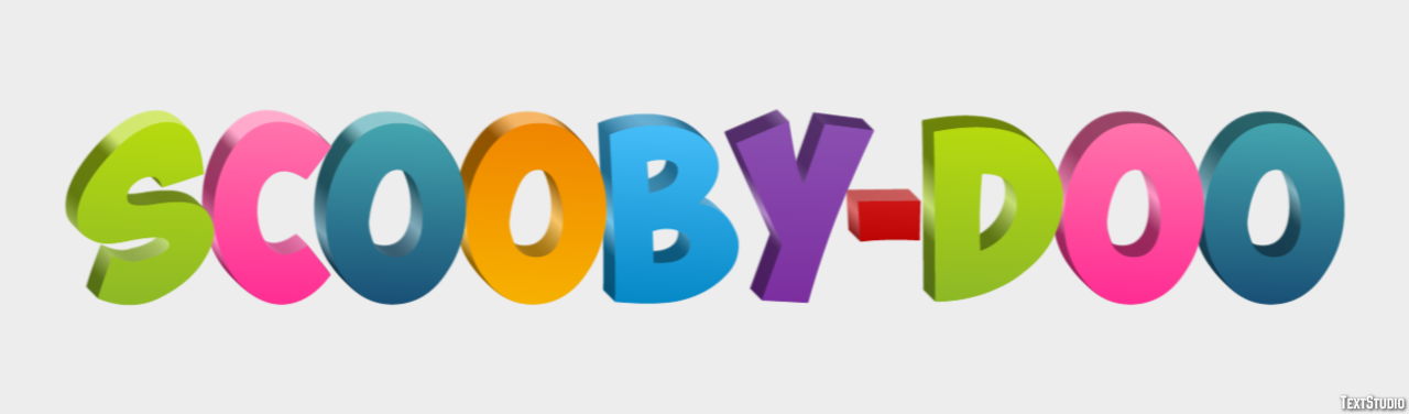 Scooby-Doo Text Effect