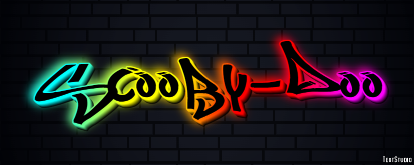 Scooby-Doo Text effect