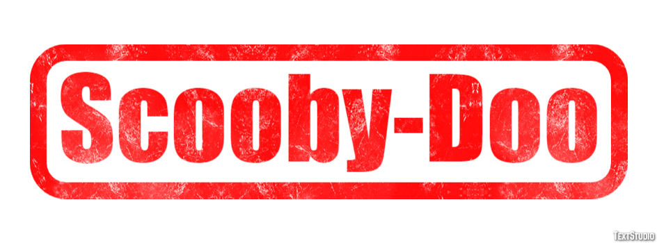 Scooby-Doo Text effect
