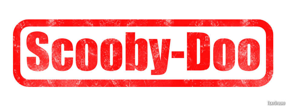 Scooby-Doo Text Effect