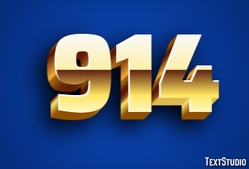 914 Text effect