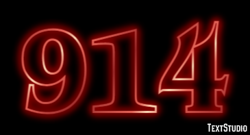 914 Text effect