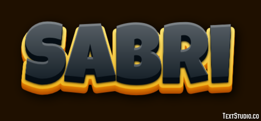 Sabri Texteffekt