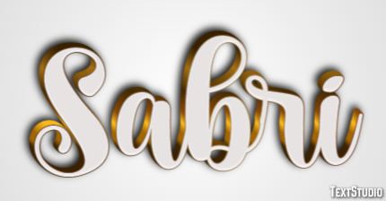 Sabri Texteffekt
