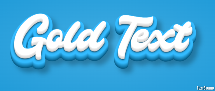 Gold Text Tekst effect