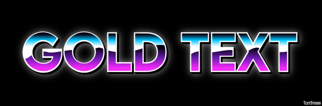 Gold Text Tekst effect