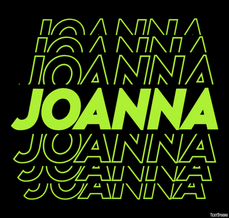 Joanna Efekt tekstowy
