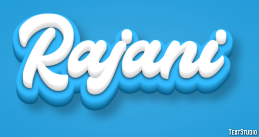 Rajani Text Effect