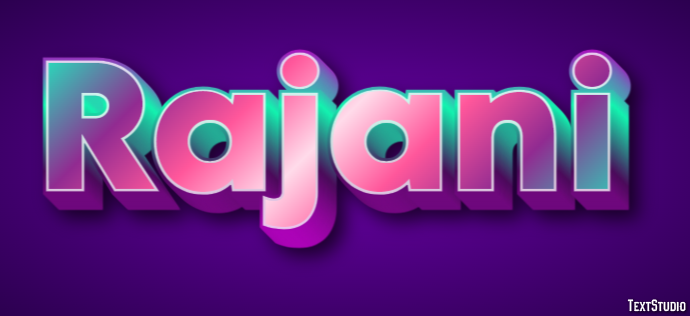Rajani Text Effect