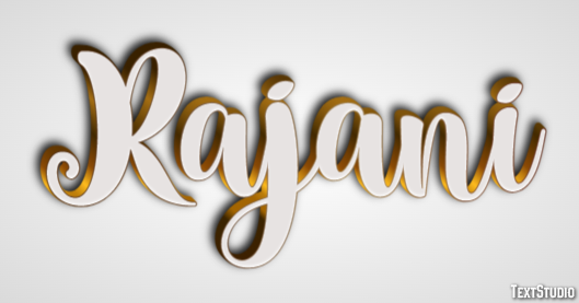Rajani Texteffekt