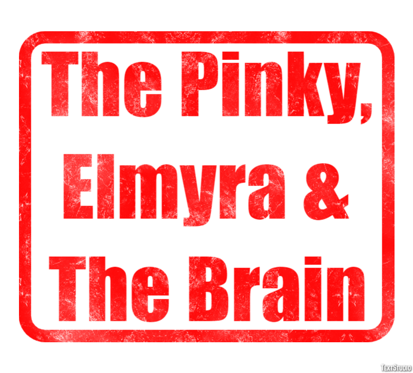 The Pinky, Elmyra & The Brain Text effect