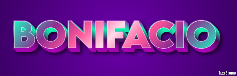 Bonifacio Effet de Texte