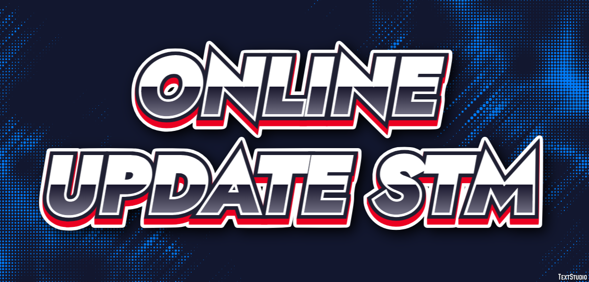 Online Update Stm Efeito de texto