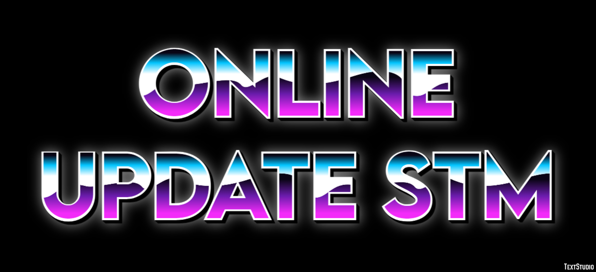 Online Update Stm Efeito de texto
