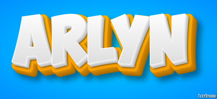 Arlyn Texteffekt