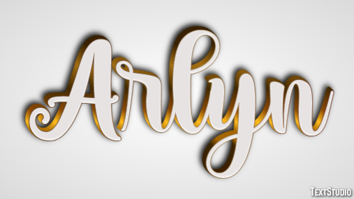 Arlyn Text Effect
