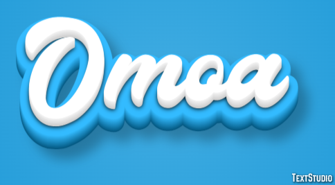 Omoa Efekt tekstowy