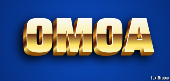 Omoa Efekt tekstowy
