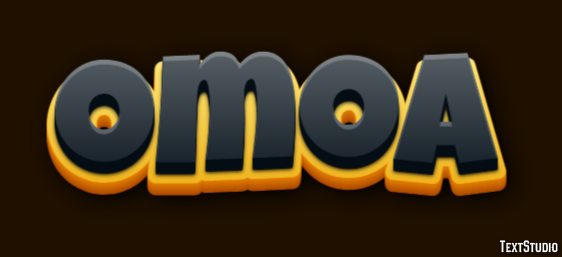 Omoa Texteffekt